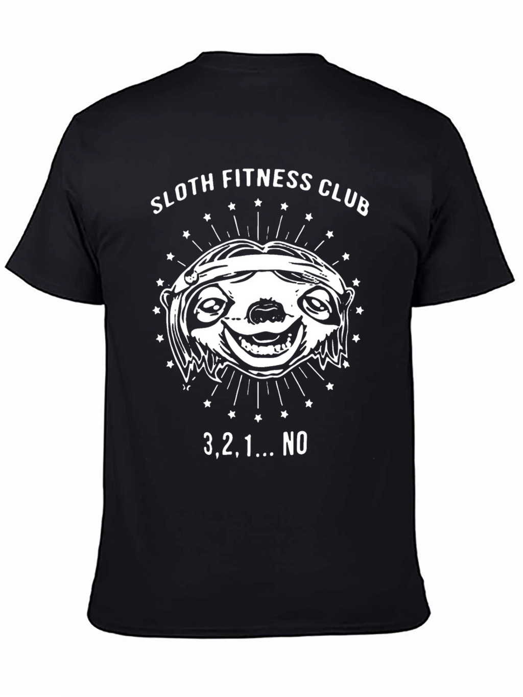 Sloth Fitness Club Funny T-Shirt