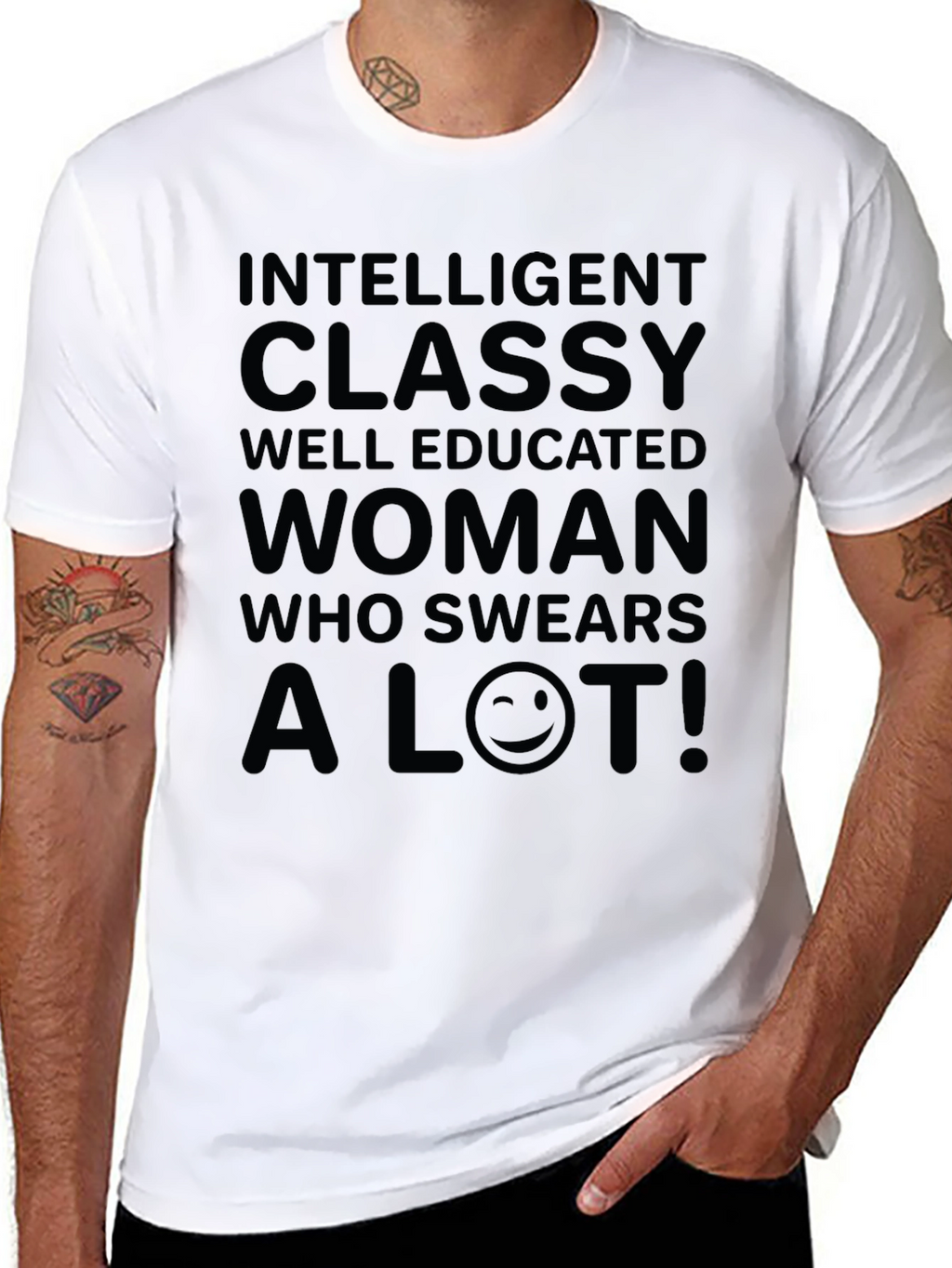 Intelligent Classy Woman Graphic Tee