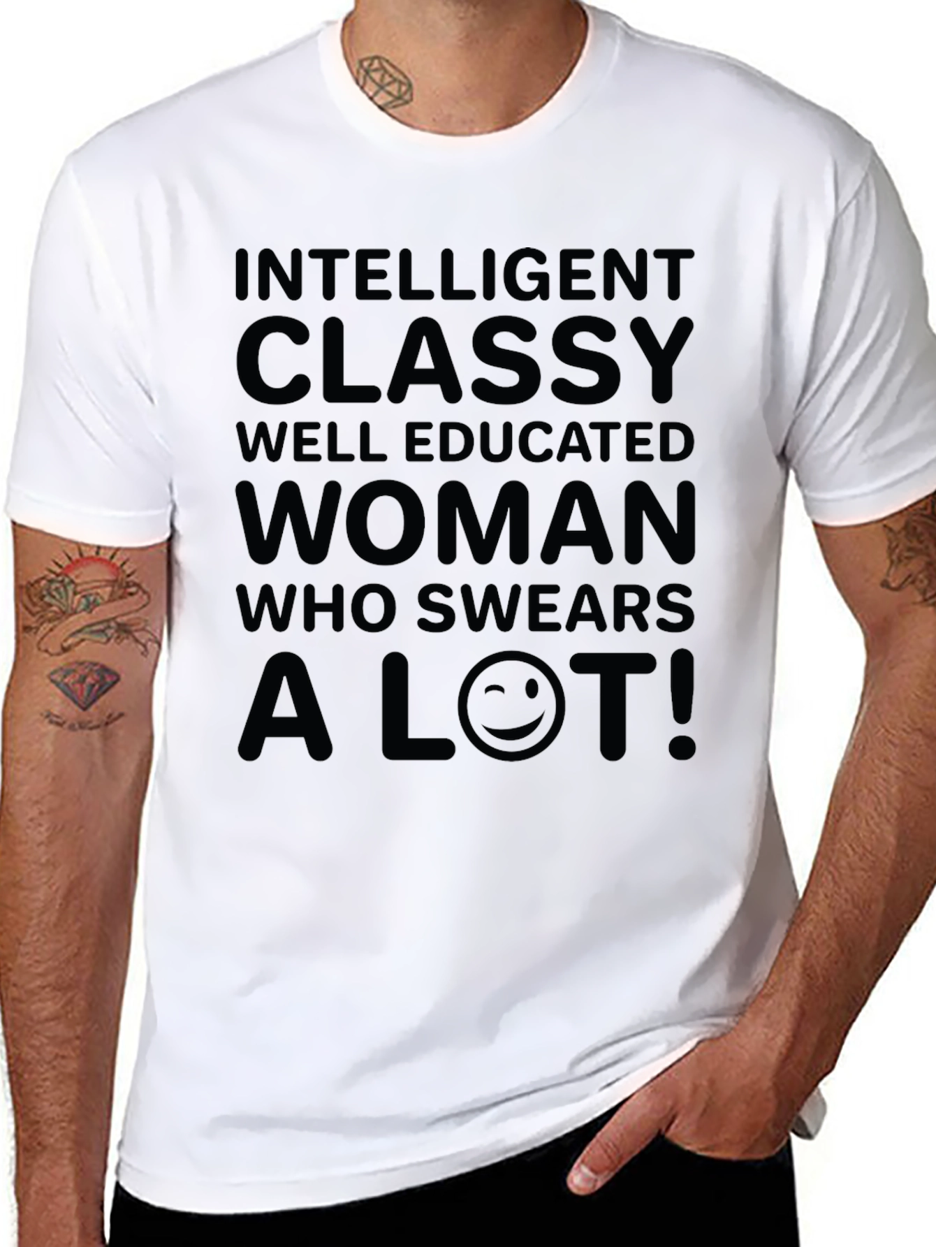 Intelligent Classy Woman Graphic Tee