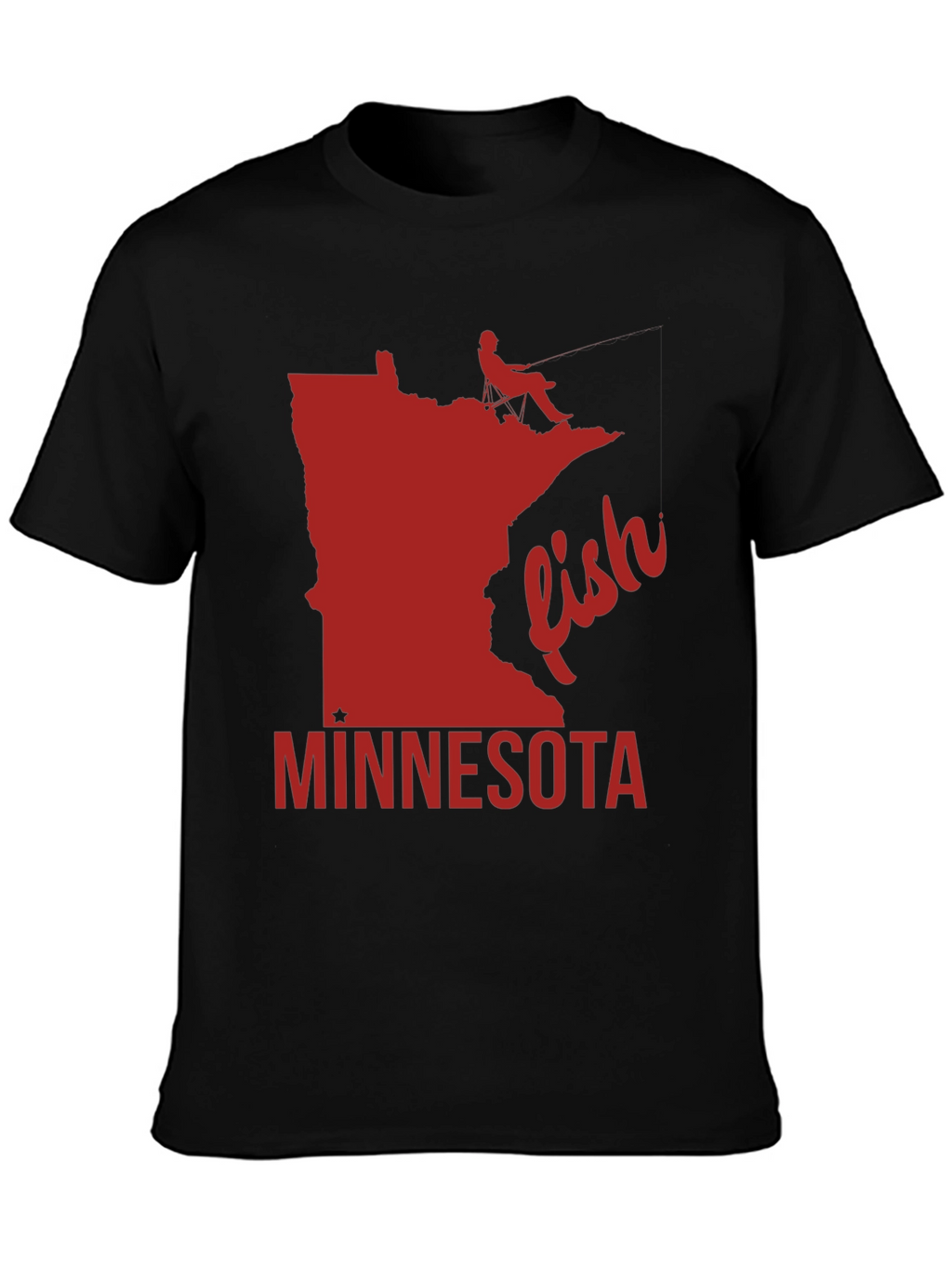 Minnesota Fishing T-Shirt - State Pride Tee