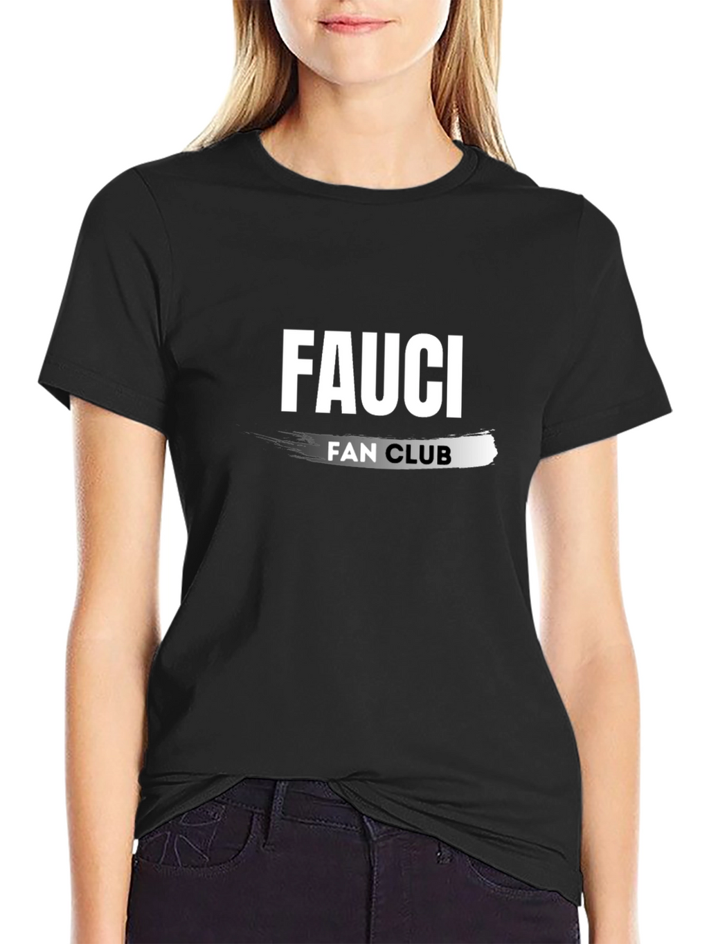 Fauci Fan Club Black T-Shirt