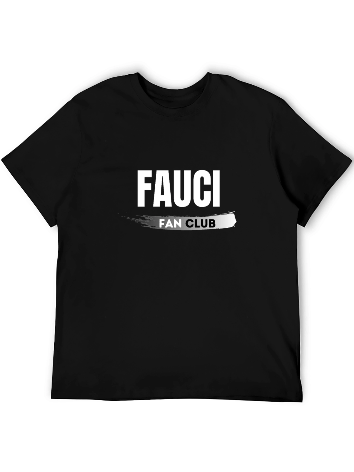 Fauci Fan Club Black T-Shirt