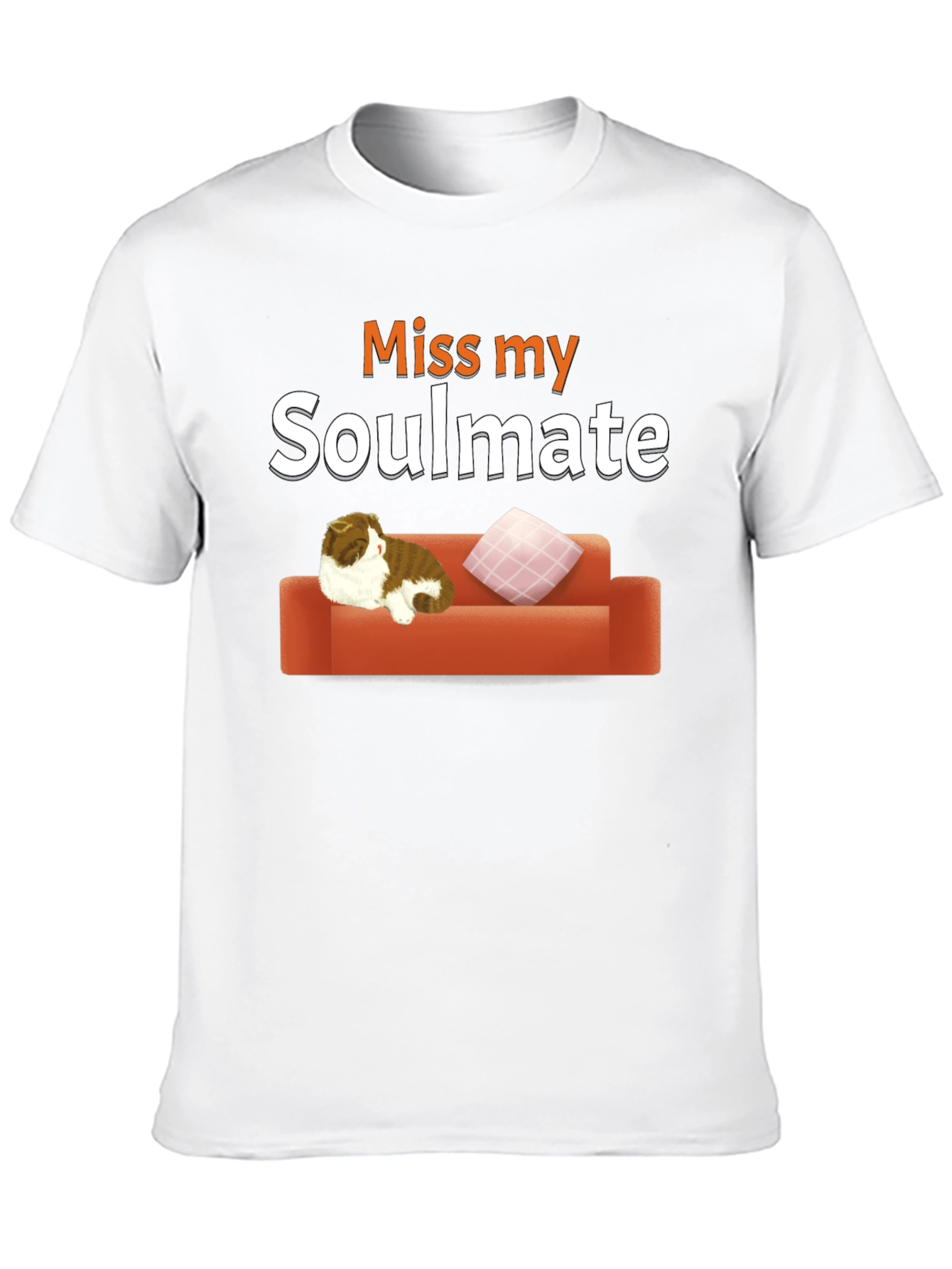 Miss My Soulmate Cat Lover T-Shirt
