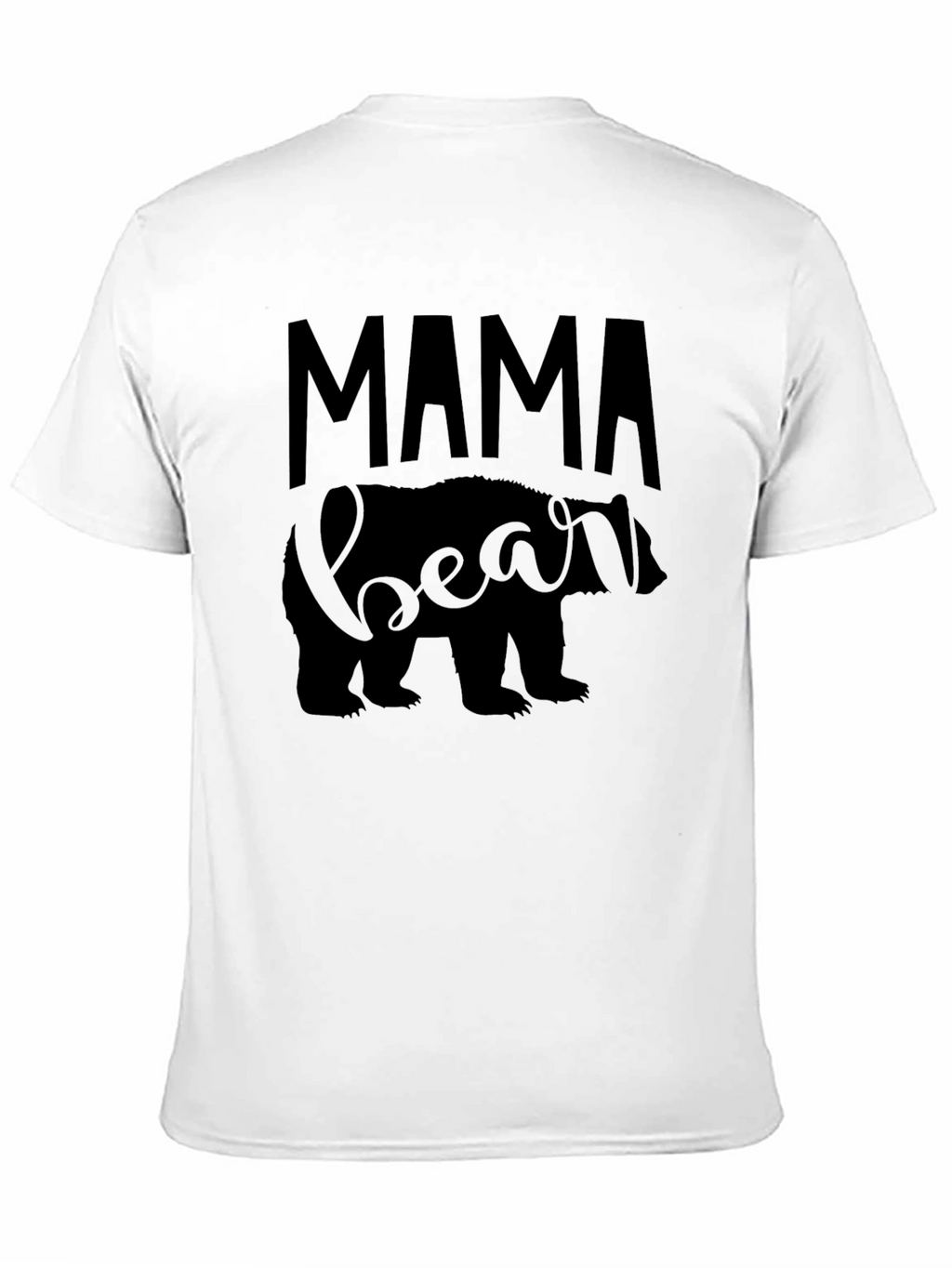 Mama Bear Graphic Tee - Soft Cotton Blend Shirt