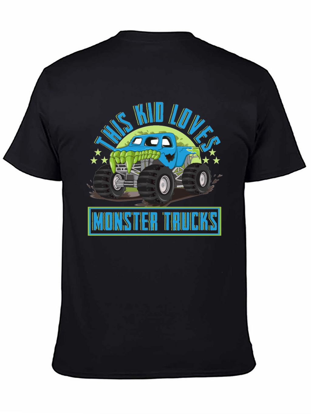 Monster Truck Kids T-Shirt