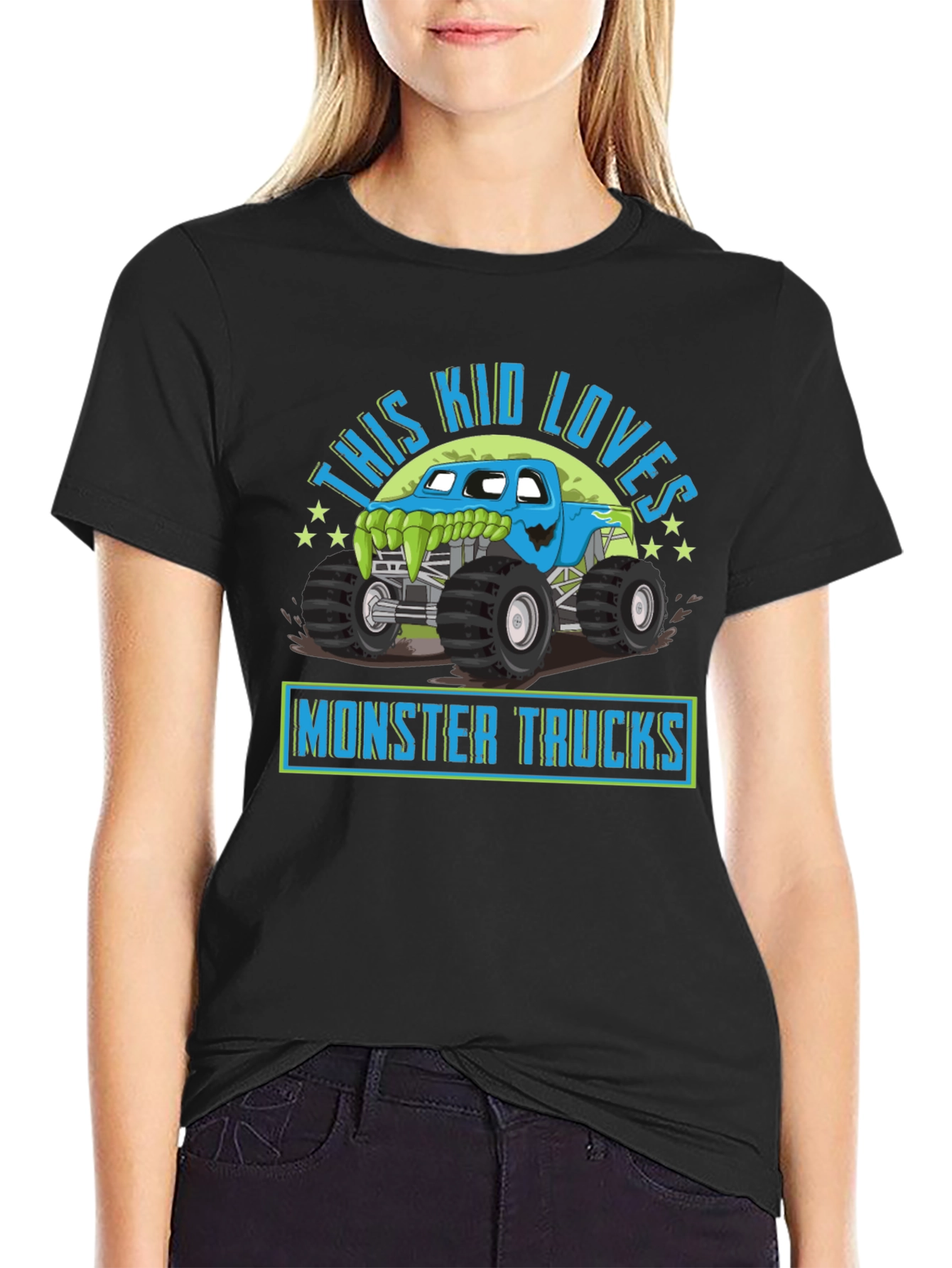 Monster Truck Kids T-Shirt