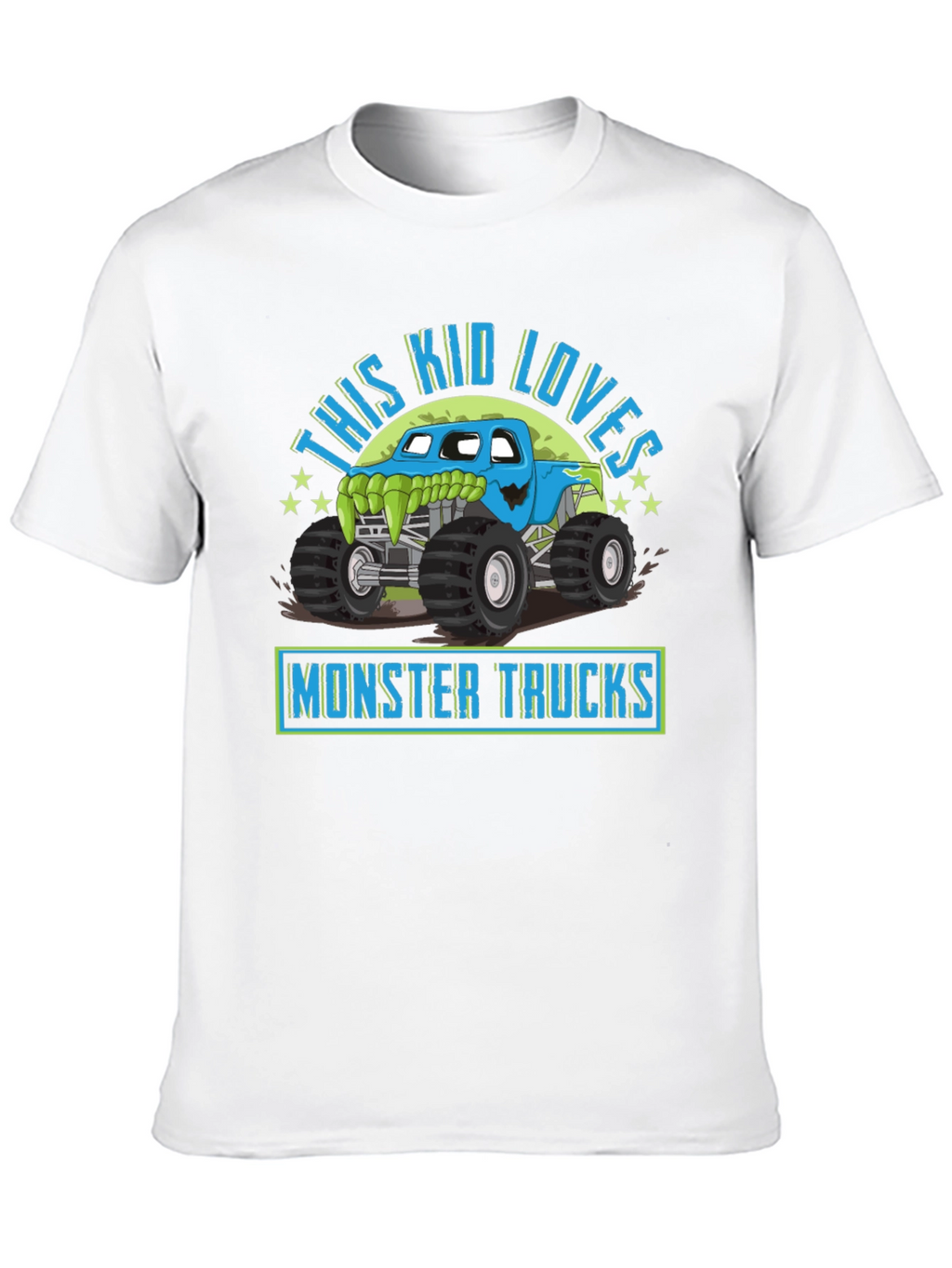 Monster Truck Kids T-Shirt