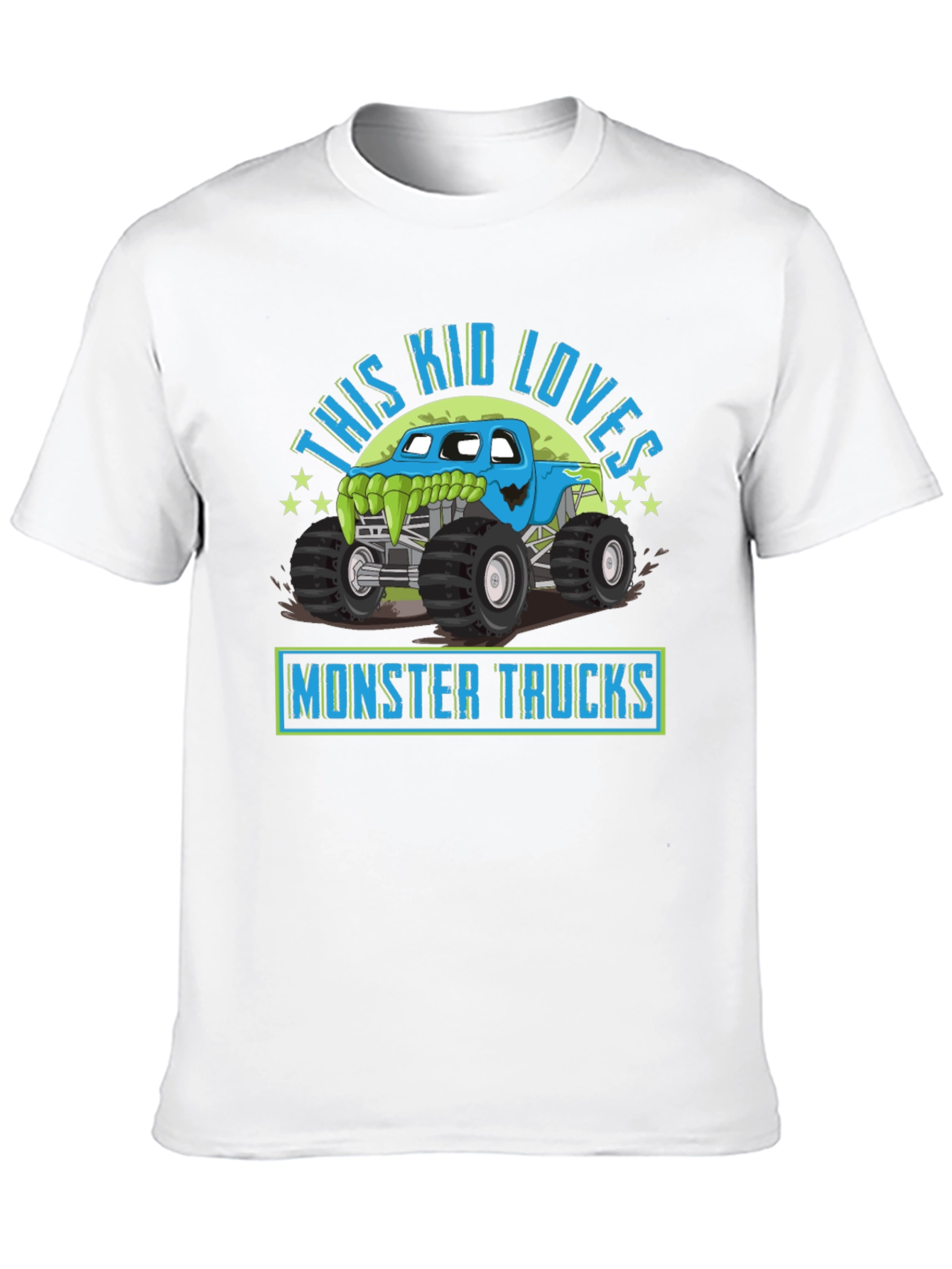 Monster Truck Kids T-Shirt