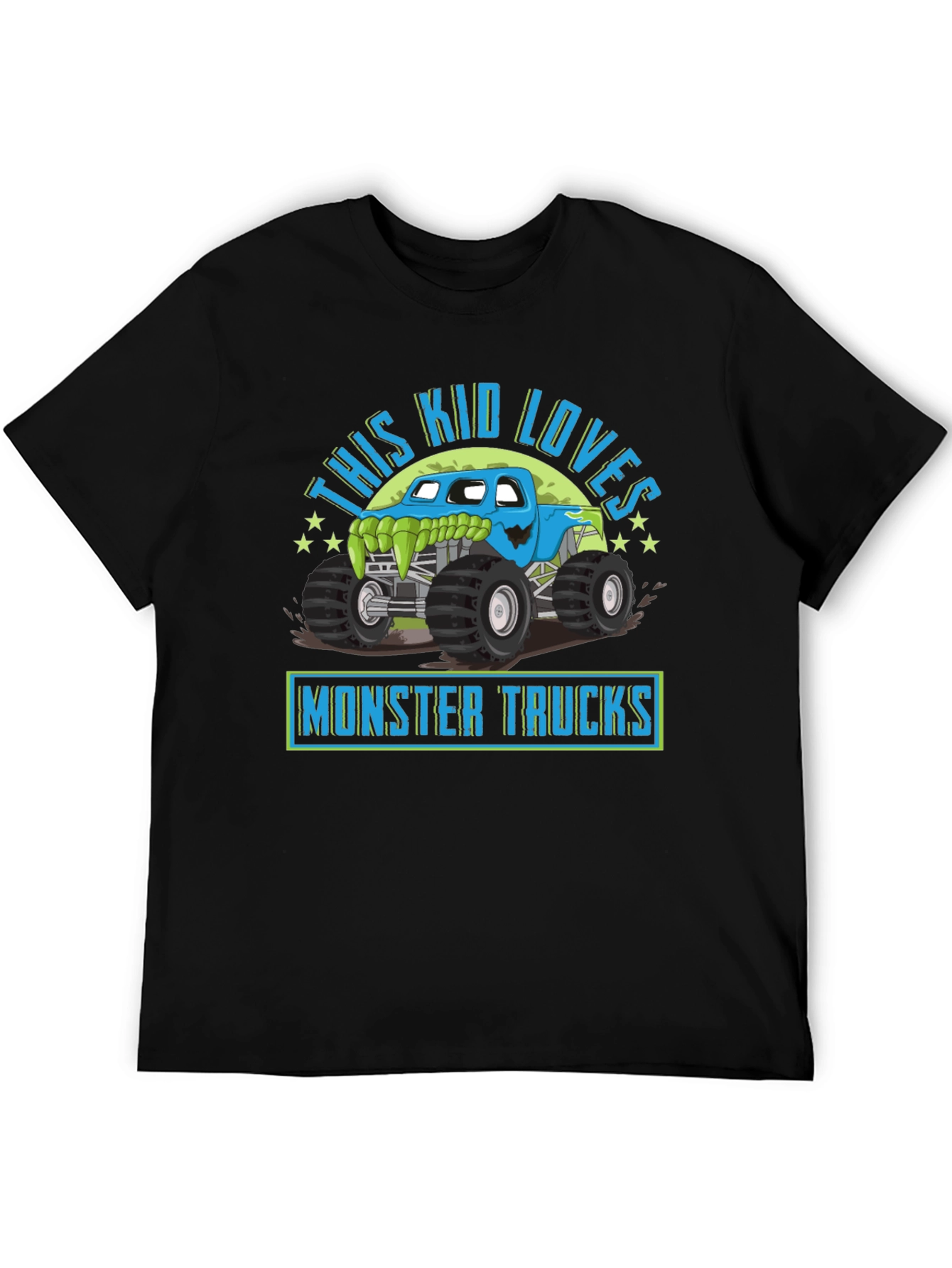 Monster Truck Kids T-Shirt