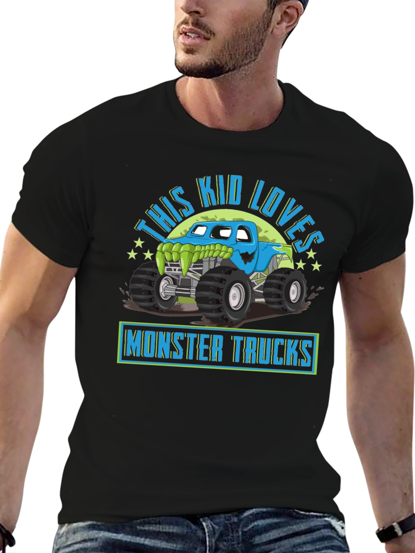 Monster Truck Kids T-Shirt