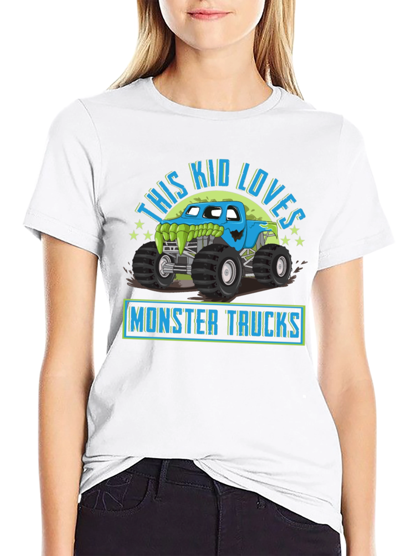 Monster Truck Kids T-Shirt