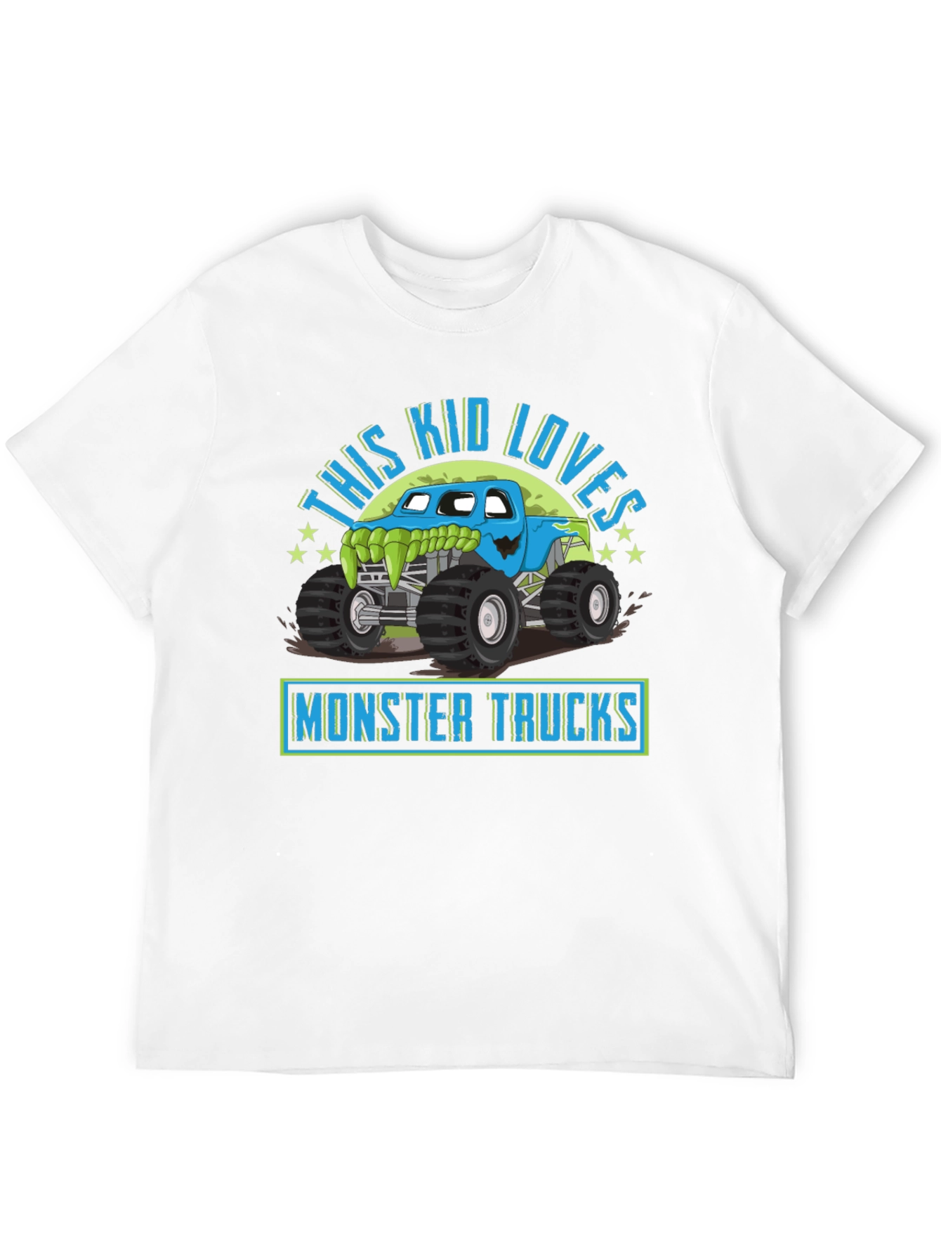 Monster Truck Kids T-Shirt