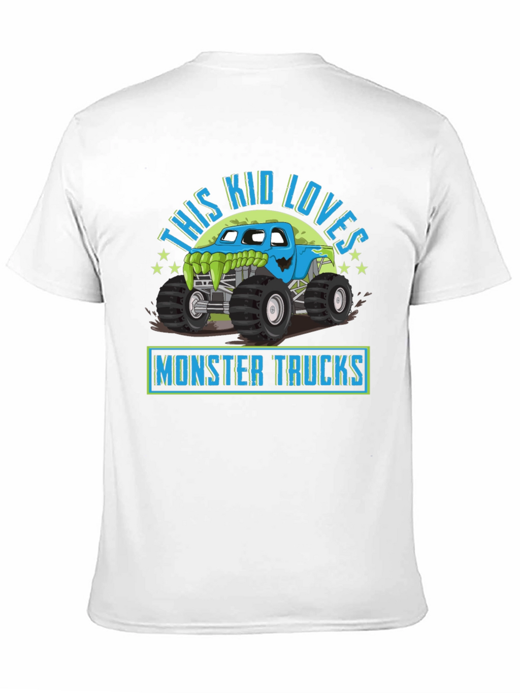 Monster Truck Kids T-Shirt