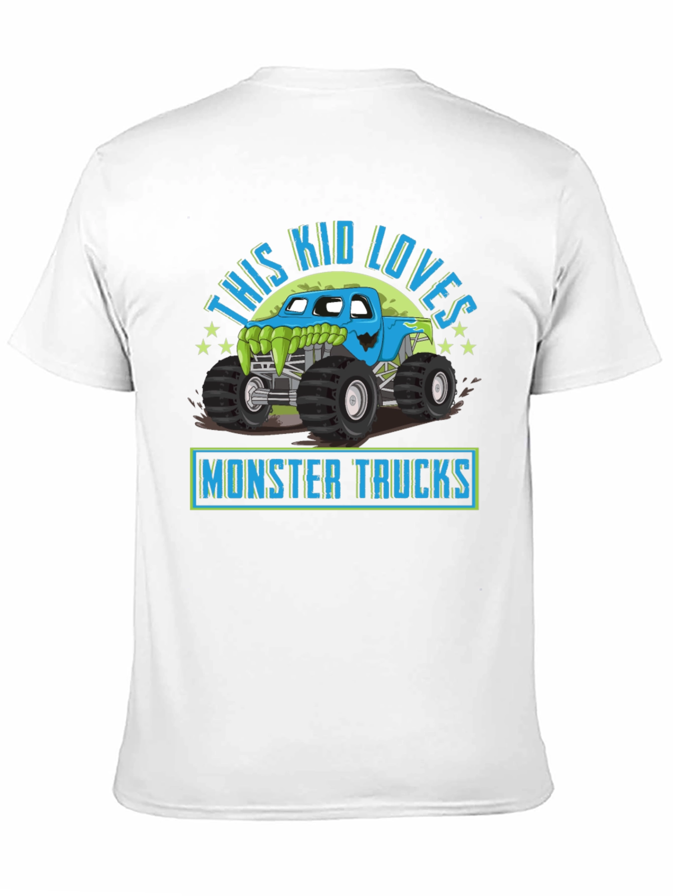 Monster Truck Kids T-Shirt