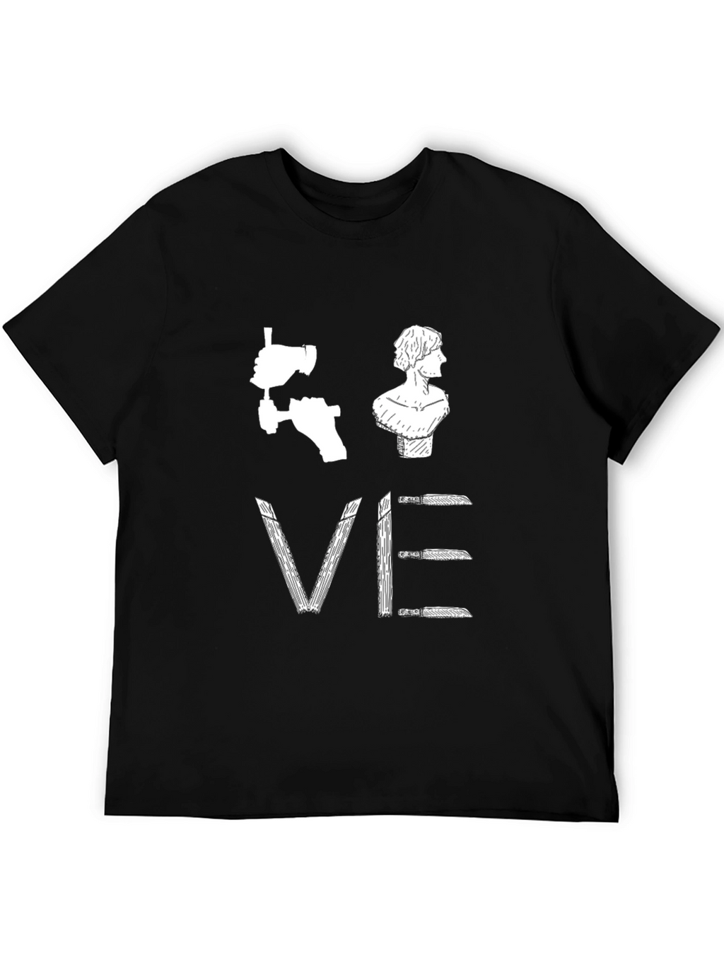 Sculptors Love Black Graphic T-Shirt