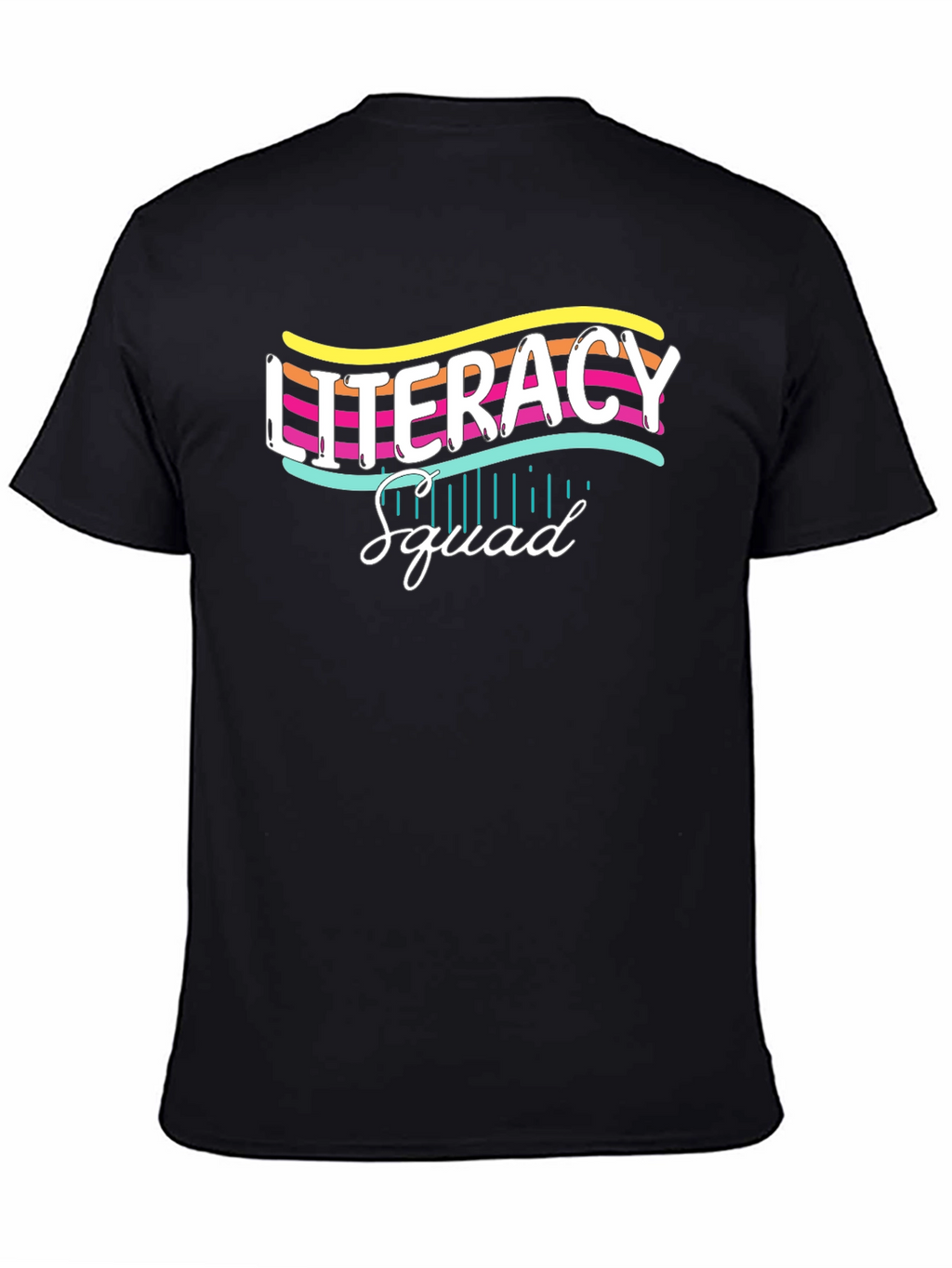 Literacy Squad Graphic T-Shirt