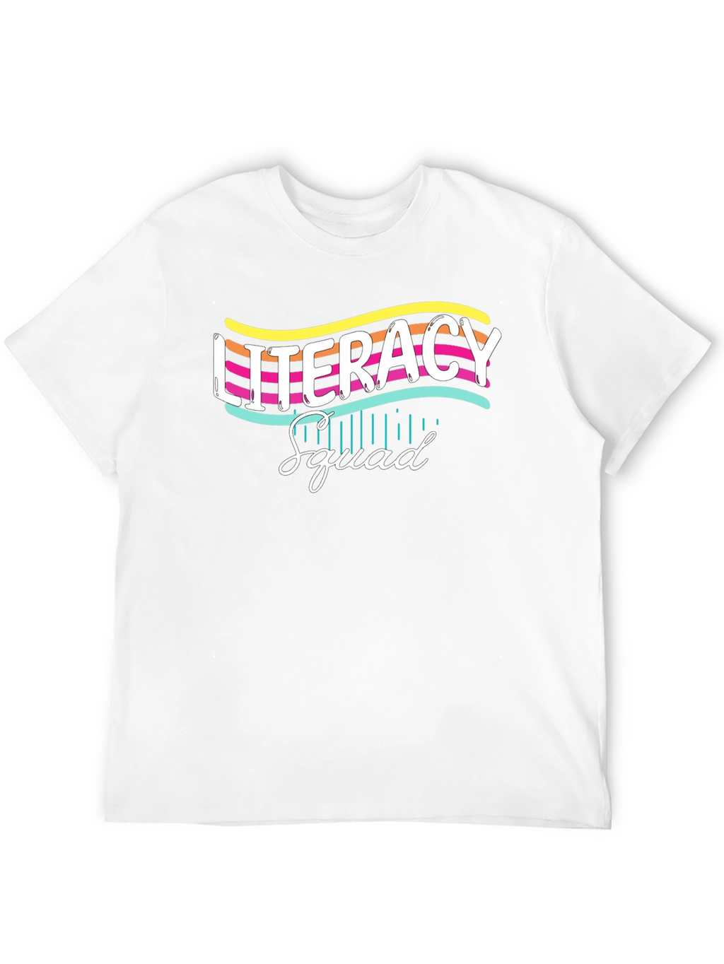 Literacy Squad Graphic T-Shirt