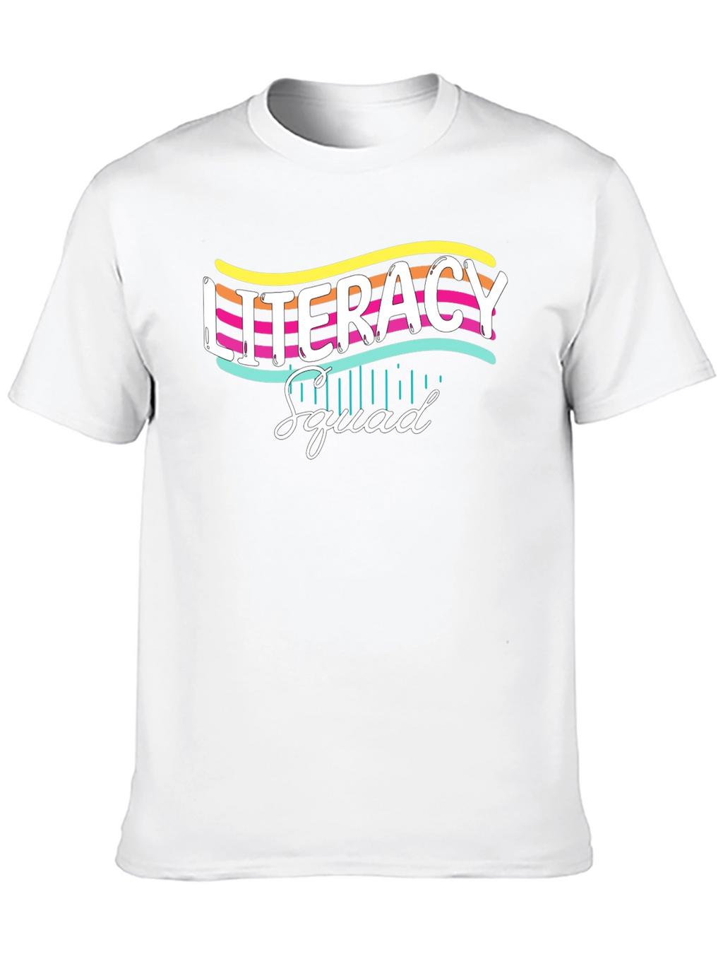 Literacy Squad Graphic T-Shirt