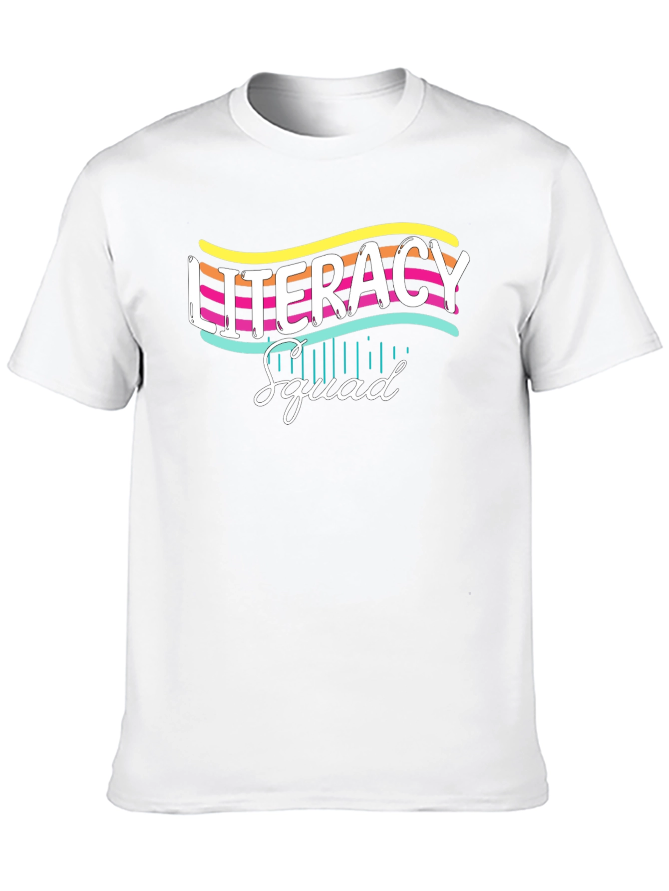 Literacy Squad Graphic T-Shirt