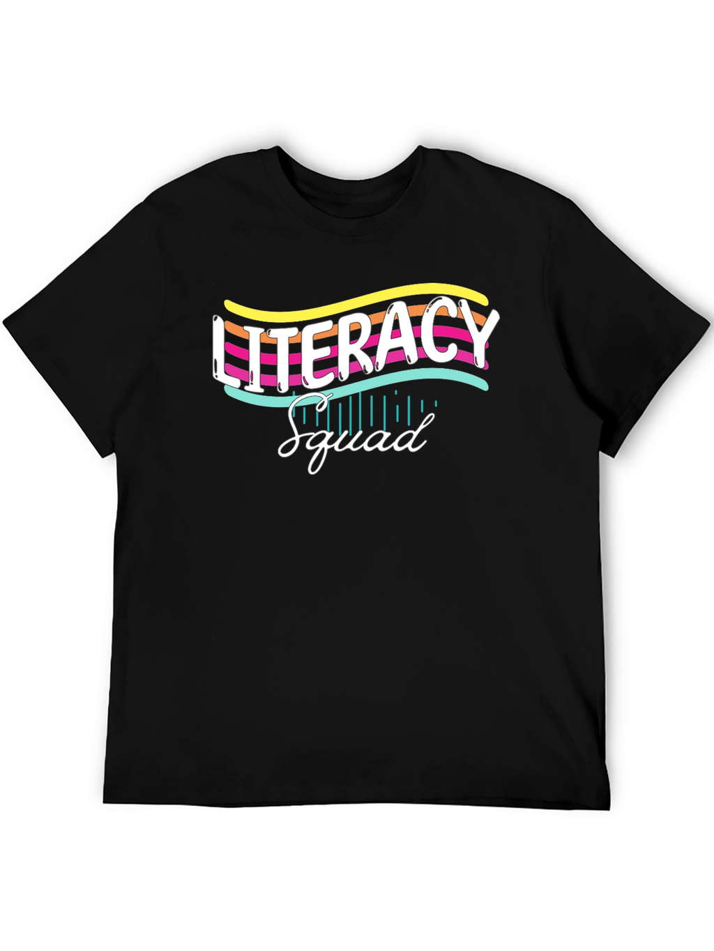 Literacy Squad Graphic T-Shirt