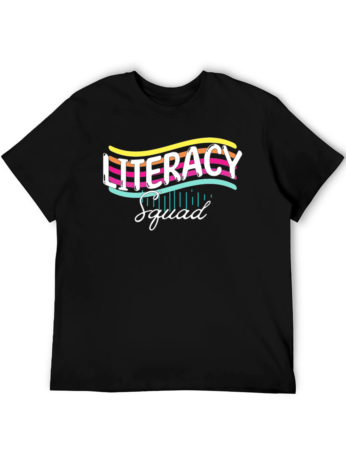 Literacy Squad Graphic T-Shirt