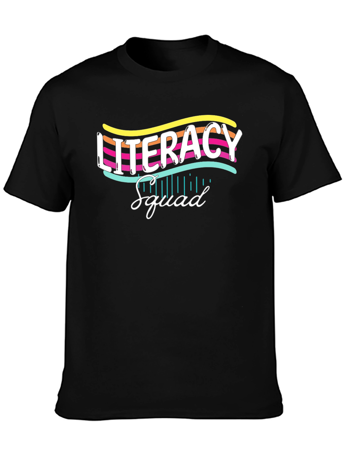 Literacy Squad Graphic T-Shirt