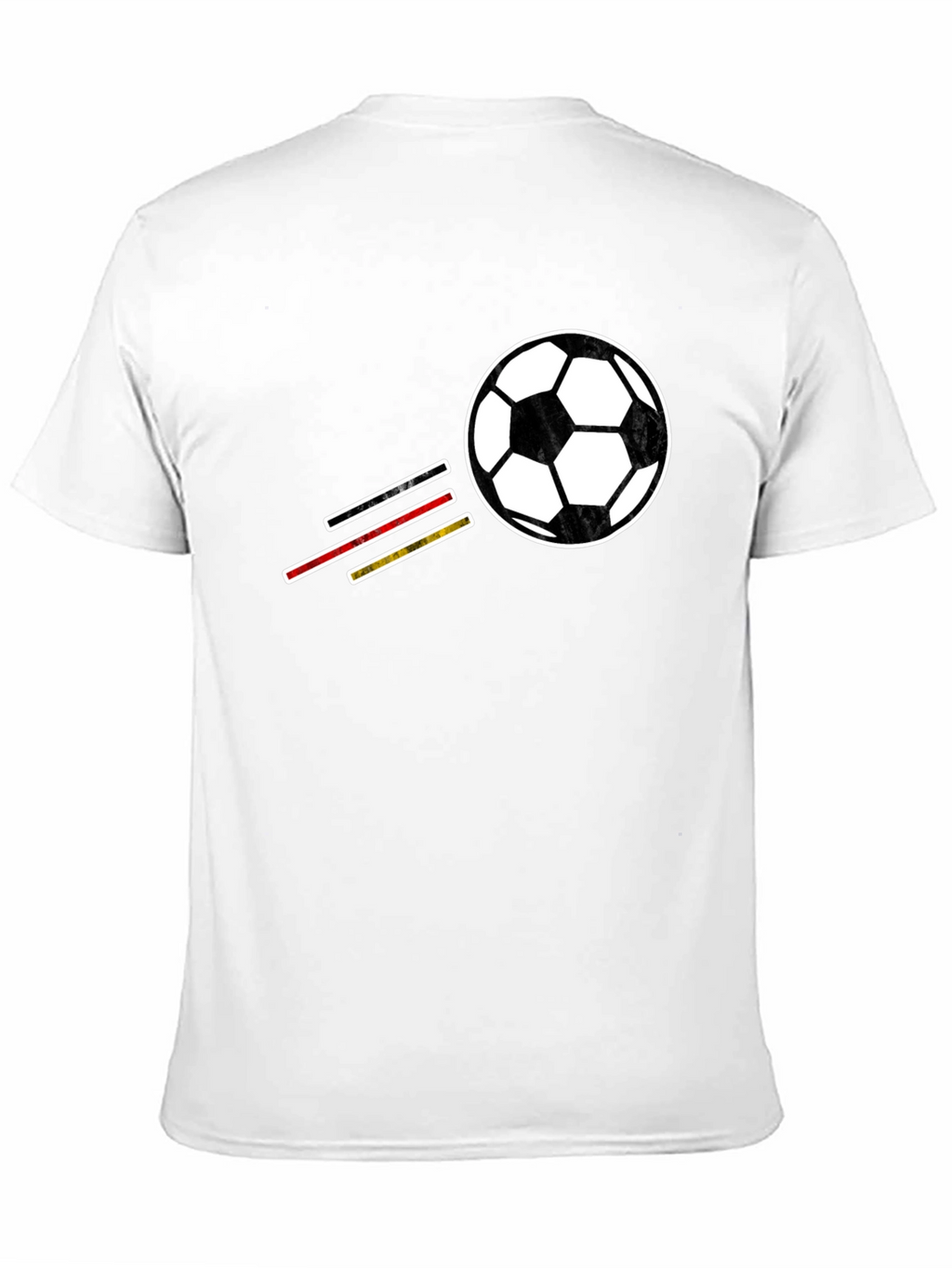Soccer Ball T-Shirt - Black Graphic Tee