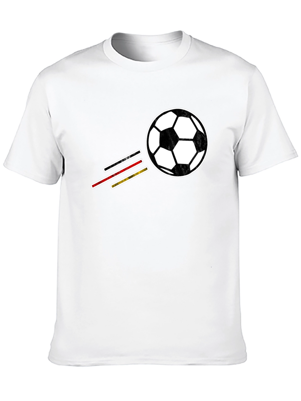 Soccer Ball T-Shirt - Black Graphic Tee