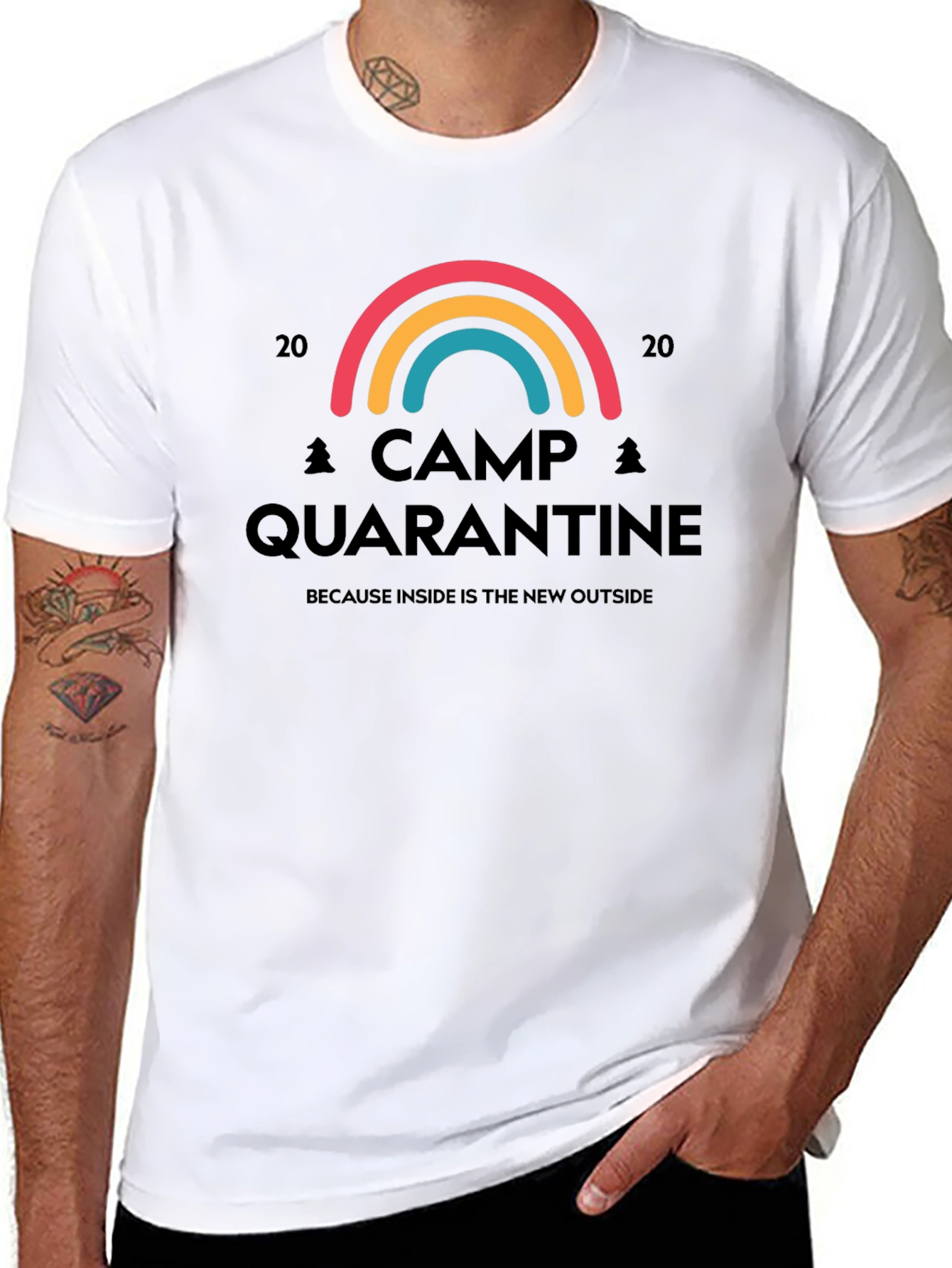 Camp Quarantine Black T-Shirt