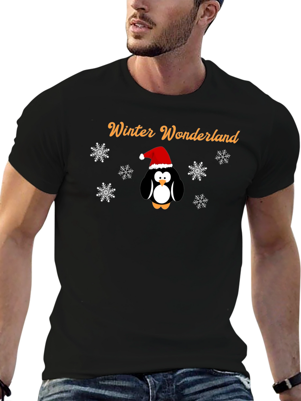 Winter Wonderland Penguin T-Shirt