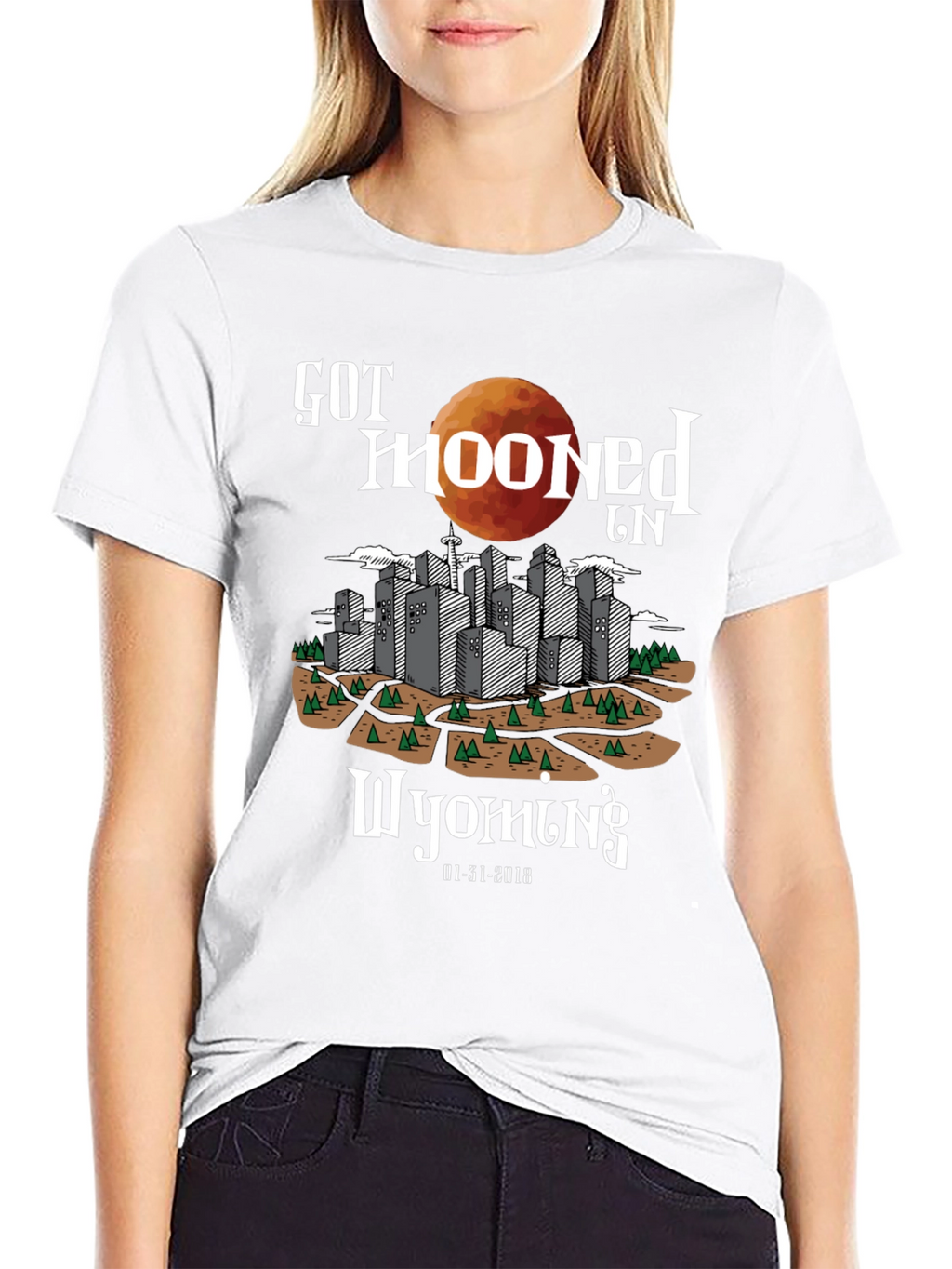 Got Mooned in Wyoming T-Shirt