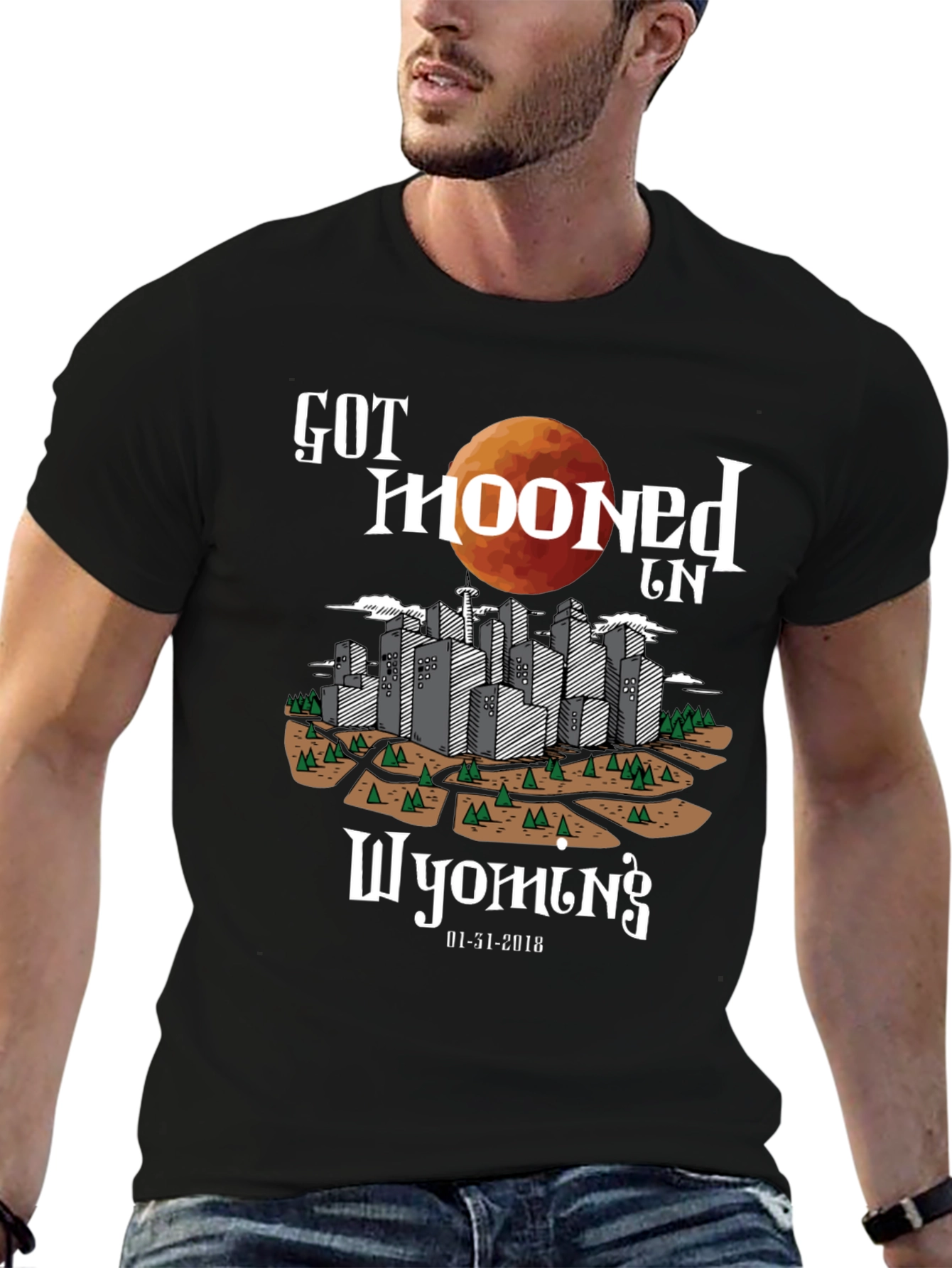 Got Mooned in Wyoming T-Shirt