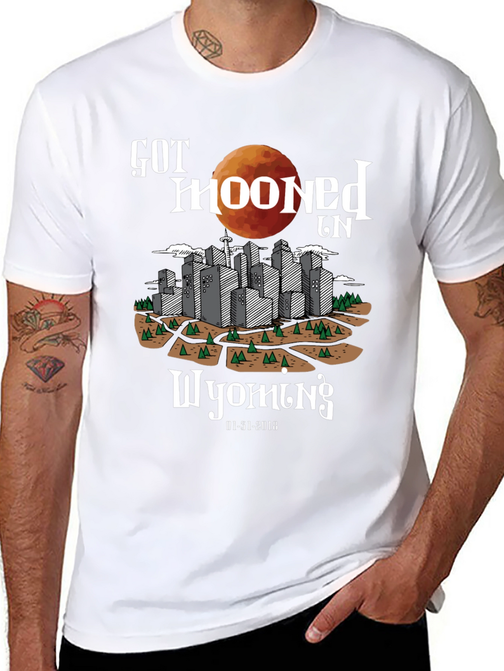 Got Mooned in Wyoming T-Shirt