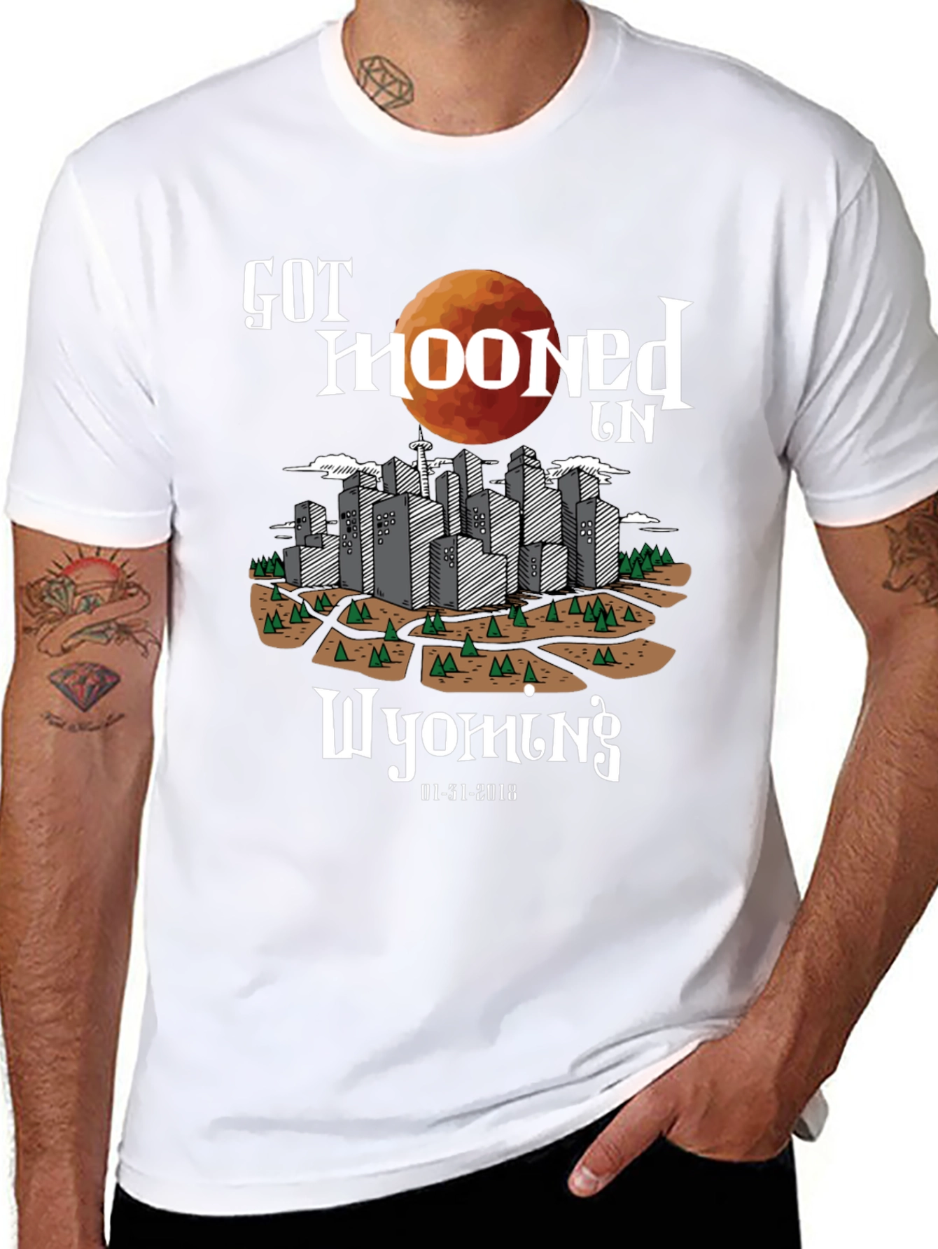 Got Mooned in Wyoming T-Shirt