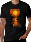 Welcome Home Graphic Tee - Spooky River Design