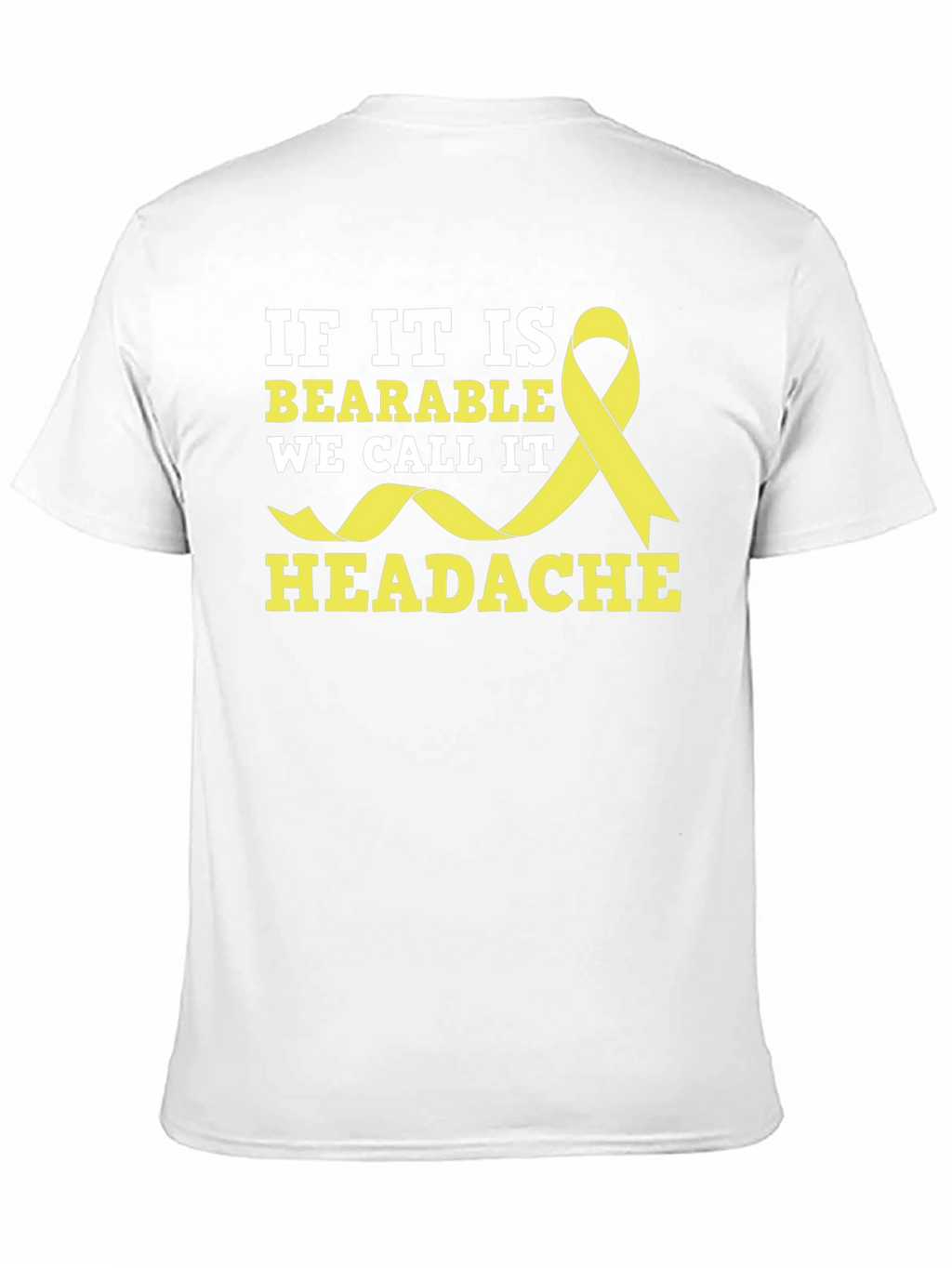 Headache Awareness Ribbon T-Shirt