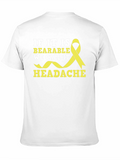 Headache Awareness Ribbon T-Shirt