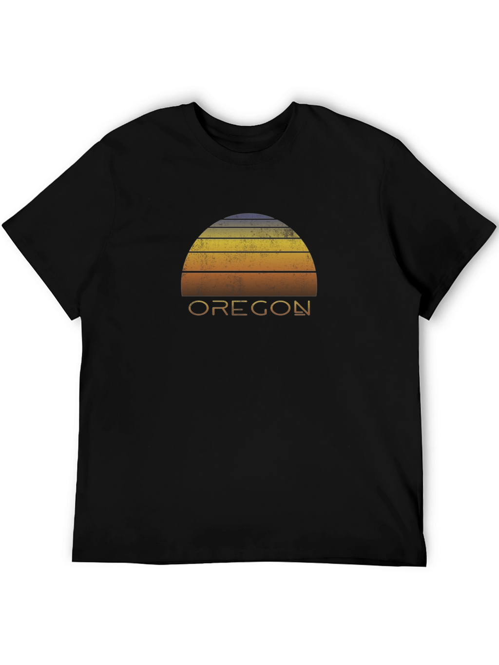 Retro Oregon Sunset Graphic Tee