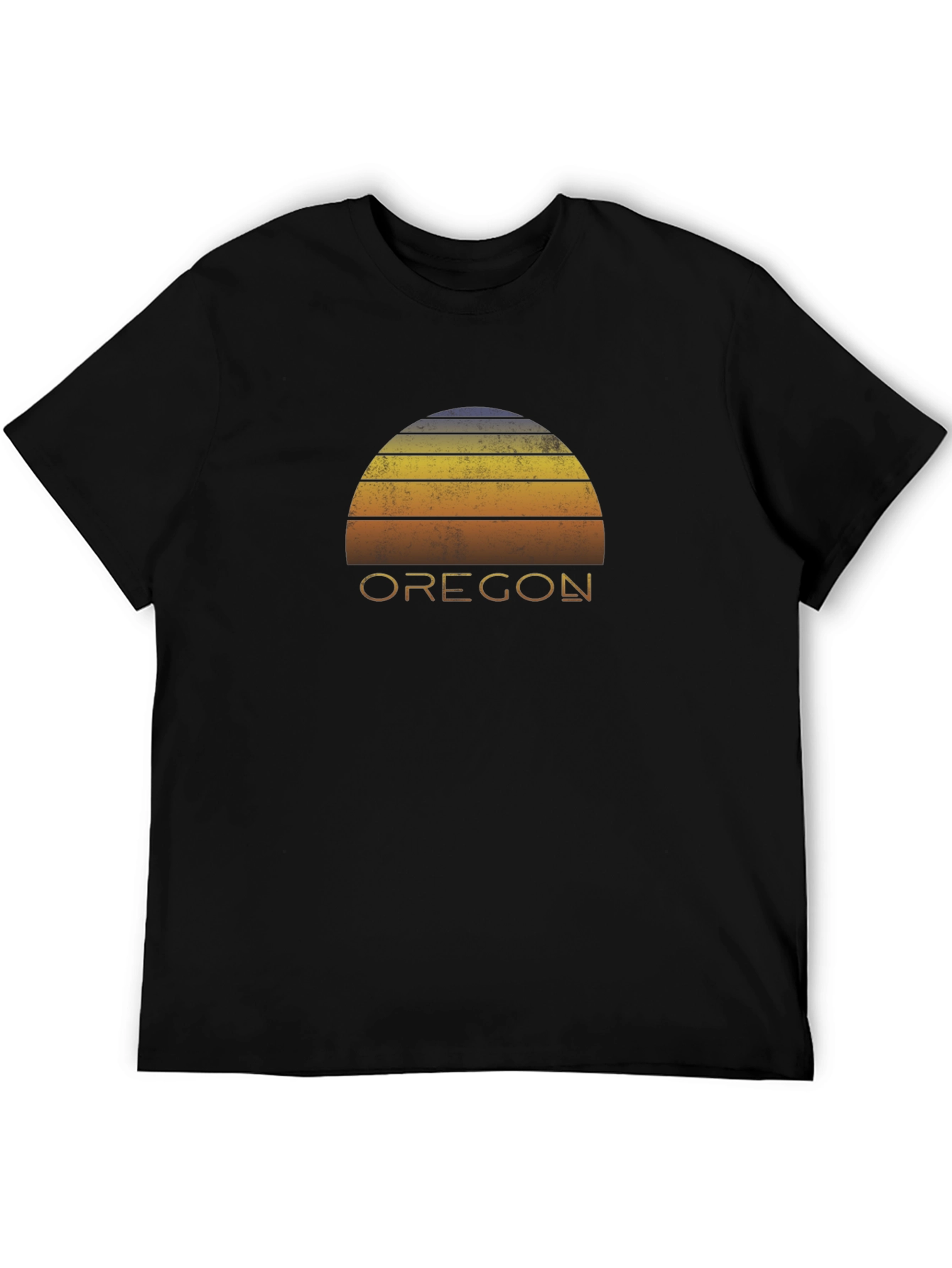 Retro Oregon Sunset Graphic Tee