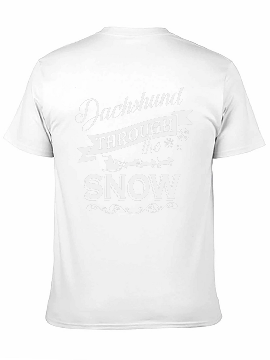 Dachshund Through the Snow T-Shirt