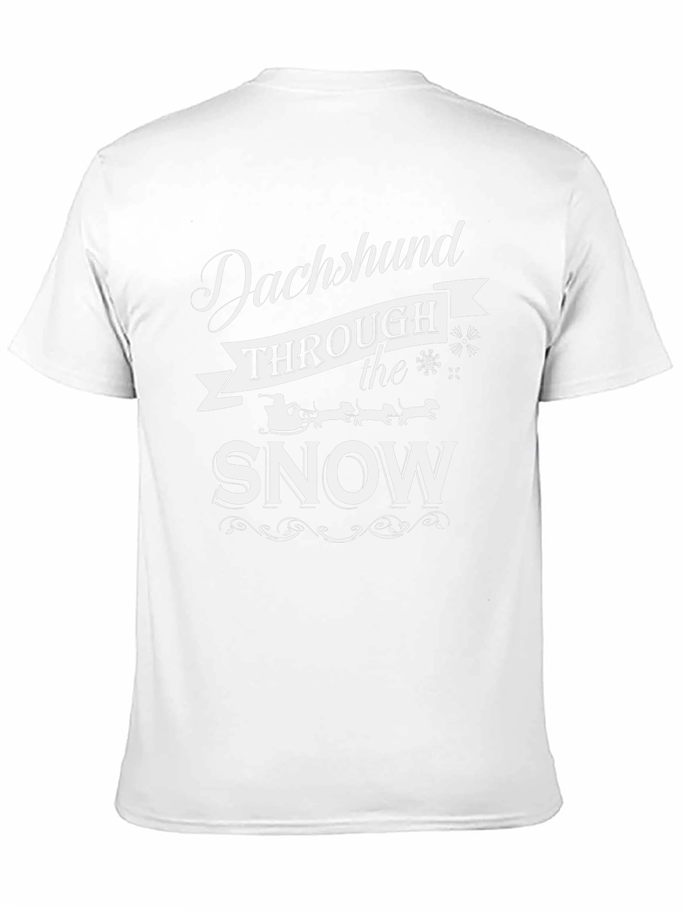 Dachshund Through the Snow T-Shirt