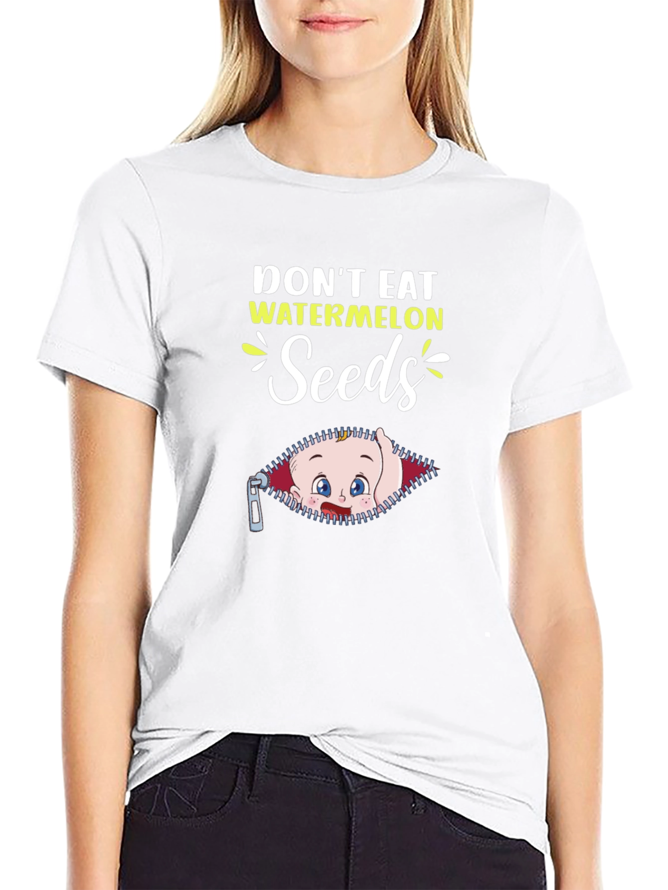 Dont Eat Watermelon Seeds Pregnancy T-Shirt