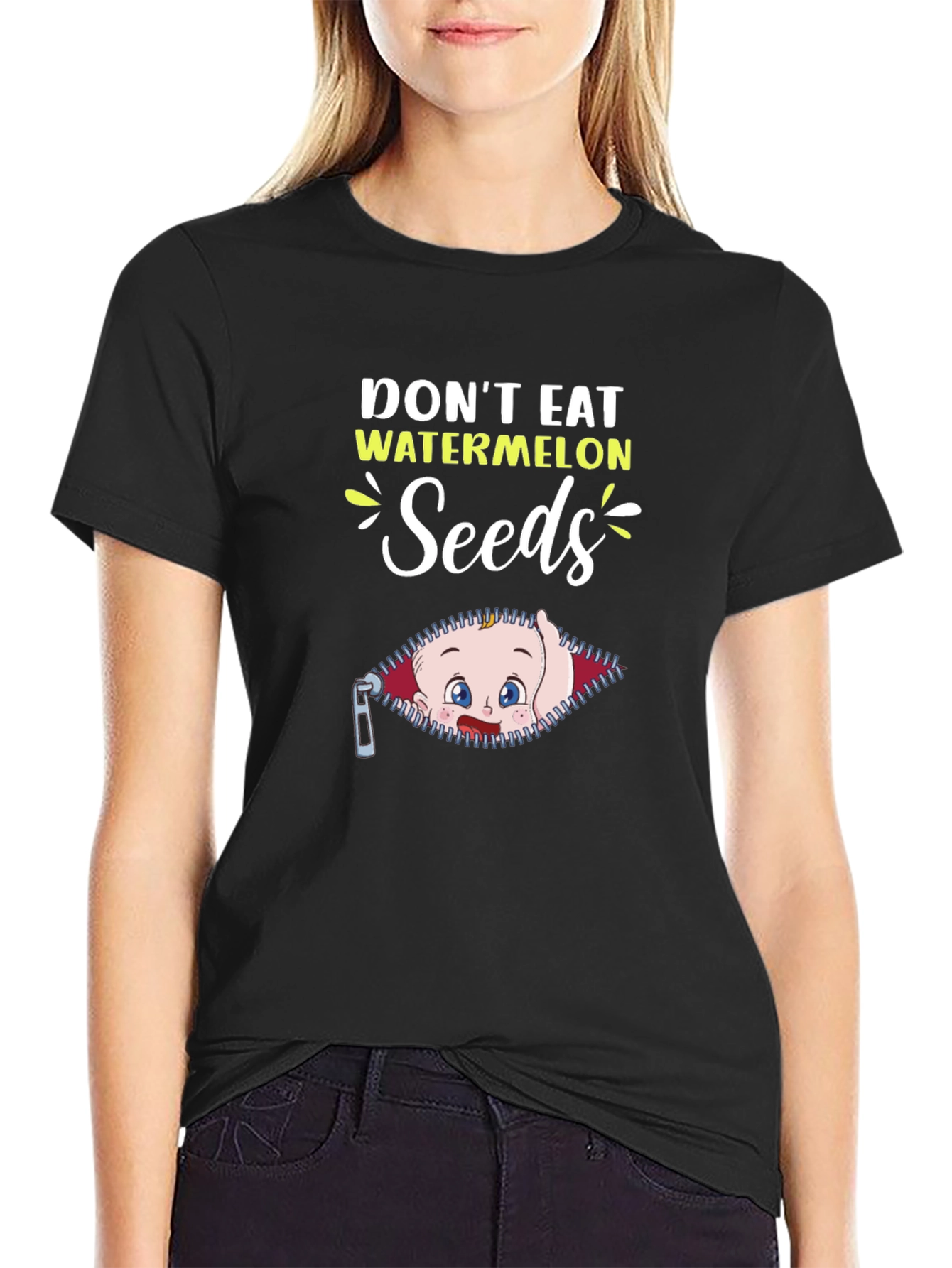 Dont Eat Watermelon Seeds Pregnancy T-Shirt