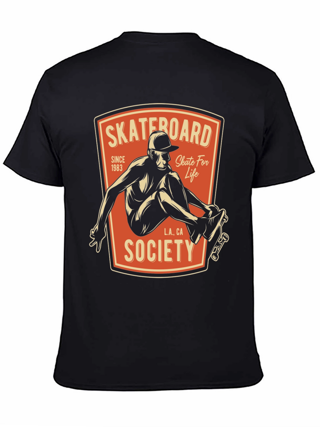 Skateboard Society Graphic Tee - Skate For Life