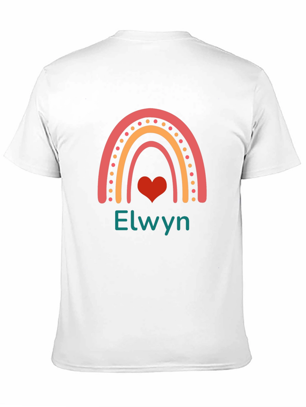 Elwyn Rainbow Heart T-Shirt