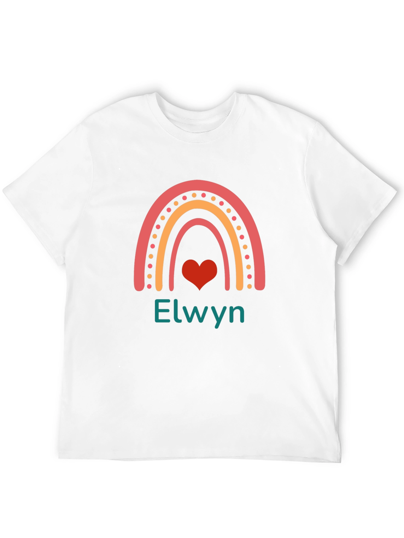 Elwyn Rainbow Heart T-Shirt