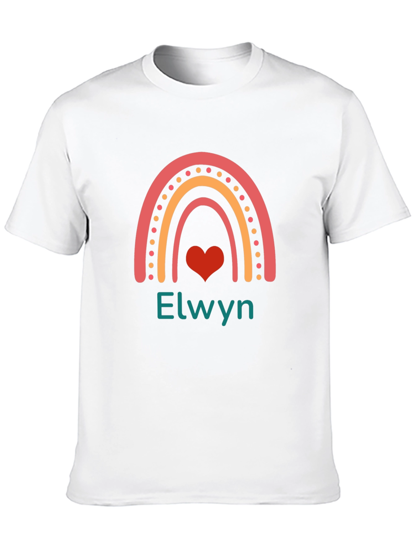 Elwyn Rainbow Heart T-Shirt