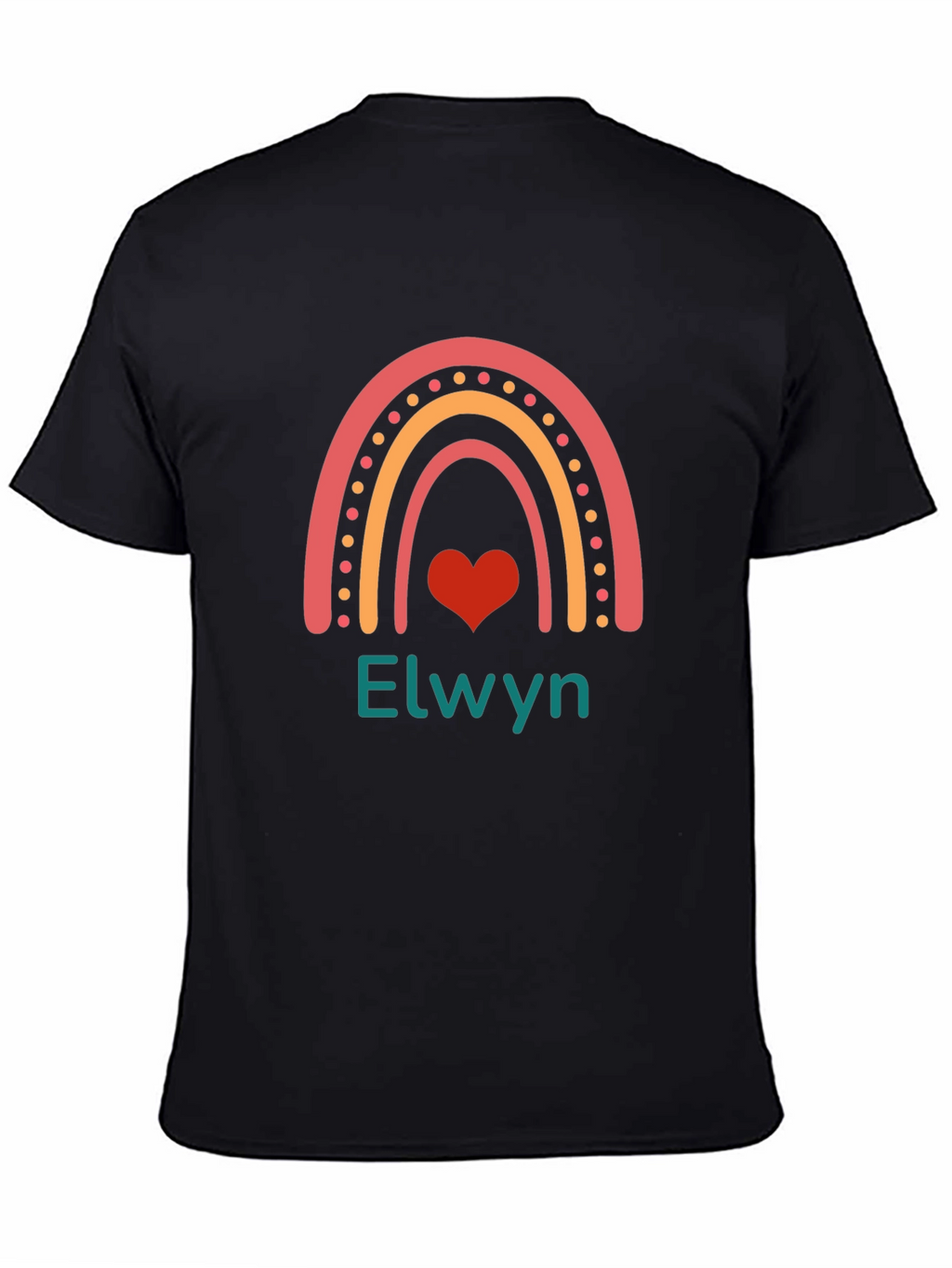Elwyn Rainbow Heart T-Shirt