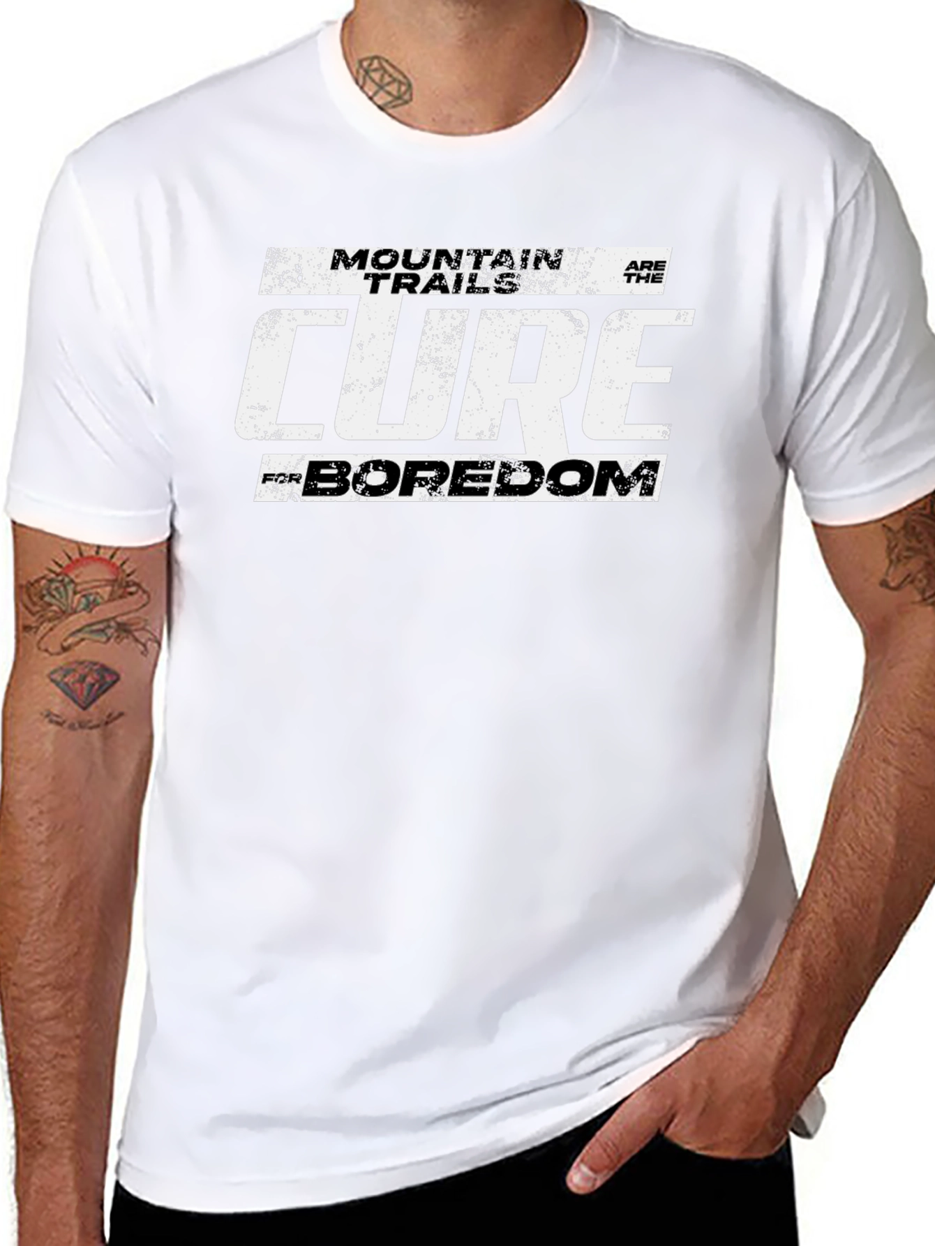 Mountain Trails Cure Boredom T-Shirt