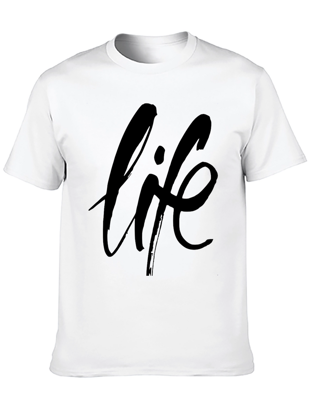 Life Graphic Black T-Shirt